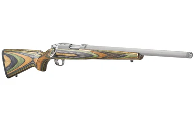 RUGER 77/17 17WSM 18.5" 6RD STS/GRN - Image 3